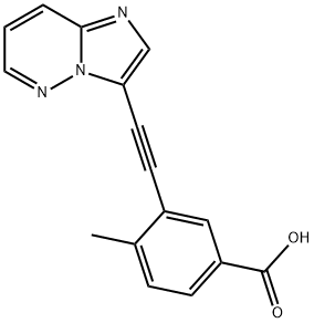 3-(2-{imidazo[1,2-b]pyridazin-3-yl}ethynyl)-4-methylbenzoic acid