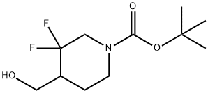 tert-butyl 3,3-difluoro-4-(hydroxymethyl)piperidine-1-carboxylate