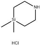 4,4-dimethyl-1,4-azasilinane hydrochloride