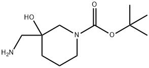 tert-butyl 3-(aminomethyl)-3-hydroxypiperidine-1-carboxylate