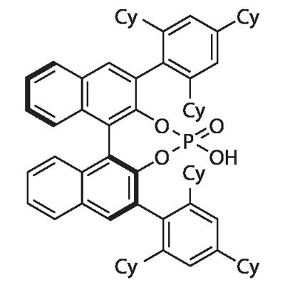 (11bS)-4-Hydroxy-2,6-bis(2,4,6-tricyclohexylphenyl)-dinaphtho[2,1-d1',2'-f][1,3,2]dioxaphosphepin 4-oxide
