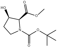 (2S,3R)-1-tert-Butyl 2-methyl 3-hydroxypyrrolidine-1,2-dicarboxylate