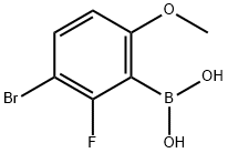 3-Bromo-2-fluoro-6-methoxyphenylboronic acid