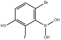 6-Bromo-2-fluoro-3-hydroxyphenylboronic acid