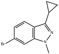 6-Bromo-3-cyclopropyl-1-methylindazole