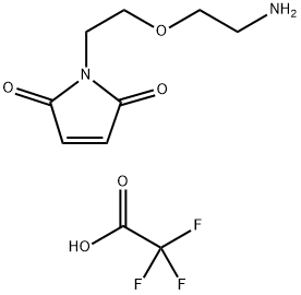 1-[2-(2-aminoethoxy)ethyl]-2,5-dihydro-1H-pyrrole-2,5-dione trifluoroacetate