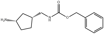 rel-benzyl N-{[(1S,3R)-3-aminocyclopentyl]methyl}carbamate