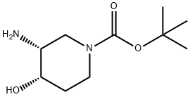 tert-butyl (3R,4S)-3-amino-4-hydroxypiperidine-1-carboxylate