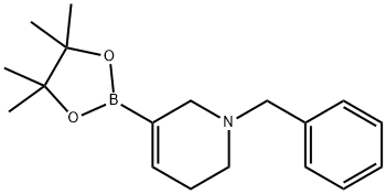 1-benzyl-5-(tetramethyl-1,3,2-dioxaborolan-2-yl)-1,2,3,6-tetrahydropyridine