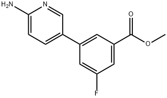 Methyl 3-(6-aminopyridin-3-yl)-5-fluorobenzoate