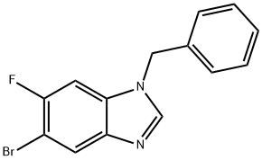 1-Benzyl-5-bromo-6-fluorobenzimidazole