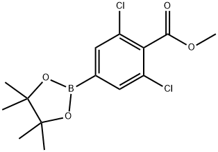 3,5-Dichloro-4-(methoxycarbonyl)phenylboronic acid, pinacol ester