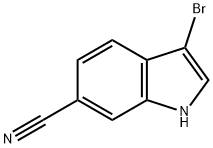 3‐bromo‐1H‐indole‐6‐carbonitrile