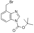 tert-Butyl 4-(bromomethyl)-1H-benzo[d]imidazole-1-carboxylate