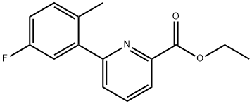 Ethyl 6-(5-fluoro-2-methylphenyl)picolinate