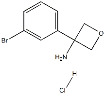 3-(3-bromophenyl)oxetan-3-amine hydrochloride