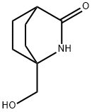 2-azabicyclo[2.2.2]octan-3-one, 1-(hydroxymethyl)-