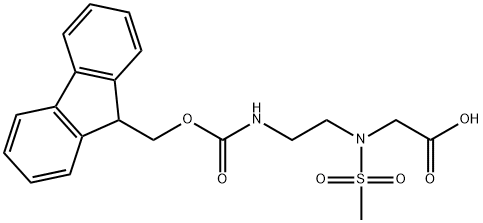 glycine, n-[2-[[(9h-fluoren-9-ylmethoxy)carbonyl]amino]ethyl]-n-(methylsulfonyl)-