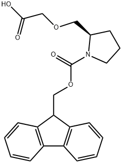 1-pyrrolidinecarboxylic acid, 2-[(carboxymethoxy)methyl]-, 1-(9h-fluoren-9-ylmethyl) ester, (2r)-
