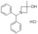 1-(diphenylmethyl)-3-methylazetidin-3-ol hydrochloride
