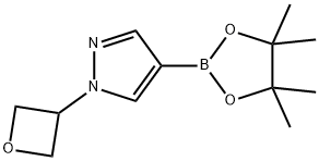 1-(oxetan-3-yl)-4-(tetramethyl-1,3,2-dioxaborolan-2-yl)-1H-pyrazole