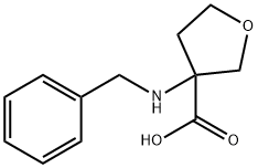 3-(Benzylamino)oxolane-3-carboxylic acid