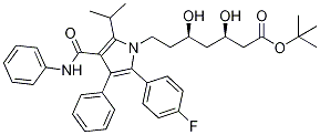 (3R,5R)-tert-Butyl 7-(2-(4-fluorophenyl)-5-isopropyl-3-phenyl-4-(phenylcarbamoyl)-1H-pyrrol-1-yl)-3,5-dihydroxyheptanoate