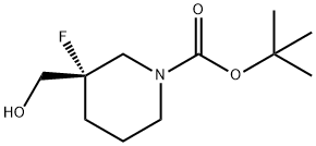 tert-butyl (3S)-3-fluoro-3-(hydroxymethyl)piperidine-1-carboxylate