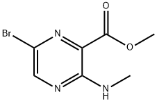 Methyl 6-bromo-3-(methylamino)pyrazine-2-carboxylate