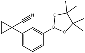1-(3-(4,4,5,5-Tetramethyl-1,3,2-dioxaborolan-2-yl)phenyl)cyclopropanecarbonitrile