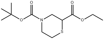 Ethyl n-boc-2-thiomorpholinecarboxylate
