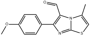 6-(4-Methoxyphenyl)-3-methylimidazo[2,1-b]thiazole-5-carbaldehyde
