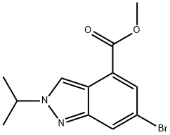 methyl 6-bromo-2-(propan-2-yl)-2H-indazole-4-carboxylate