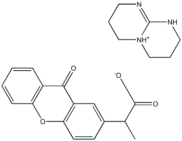 2-(9-Oxoxanthen-2-yl)propionic Acid 1,5,7-Triazabicyclo[4.4.0]dec-5-ene Salt