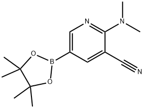 3-Cyano-2-(N,N-dimethylamino)pyridine-5-boronic acid, pinacol ester