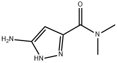 3-amino-N,N-dimethyl-1H-pyrazole-5-carboxamide