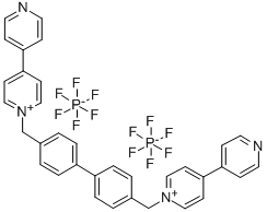 1,1'-[Biphenyl-4,4'-diylbis(methylene)]bis(4,4'-bipyridinium) Bis(hexafluorophosphate)