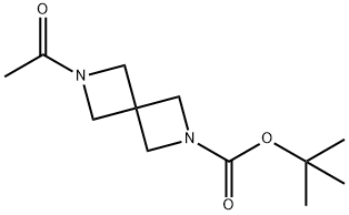 tert-butyl 6-acetyl-2,6-diazaspiro[3.3]heptane-2-carboxylate