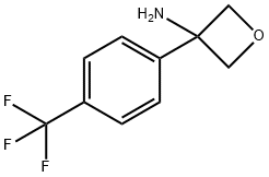 3-[4-(trifluoromethyl)phenyl]oxetan-3-amine hydrochloride