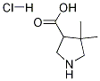 4,4-Dimethylpyrrolidine-3-carboxylic acid, HCl