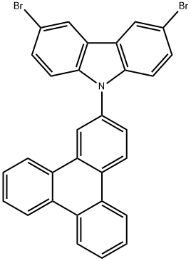 3,6-Dibromo-9-(triphenylen-2-yl)carbazole