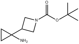 tert-butyl 3-(1-aminocyclopropyl)azetidine-1-carboxylate