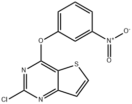 2-chloro-4-(3-nitrophenoxy)thieno[3,2-d]pyrimidine
