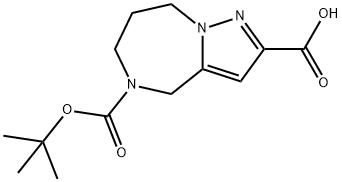 5-[(tert-butoxy)carbonyl]-4H,5H,6H,7H,8H-pyrazolo[1,5-a][1,4]diazepine-2-carboxylic acid