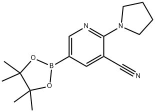 3-Cyano-2-pyrrolidinopyridine-5-boronic acid, pinacol ester