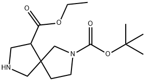 2-tert-butyl 9-ethyl 2,7-diazaspiro[4.4]nonane-2,9-dicarboxylate