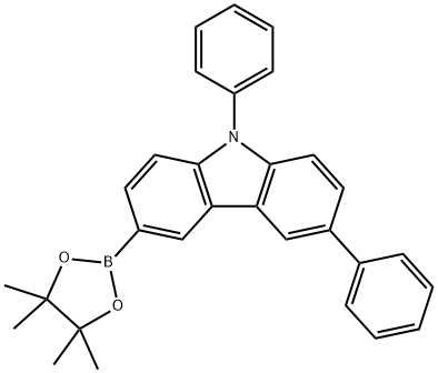 3,9-Diphenyl-6-(4,4,5,5-tetramethyl-1,3,2-dioxaborolan-2-yl)carbazole
