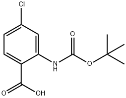 2-((tert-Butoxycarbonyl)amino)-4-chlorobenzoic acid