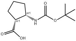 Cis-2-(tert-butoxycarbonylamino)-1-cyclopentanecarboxylic acid