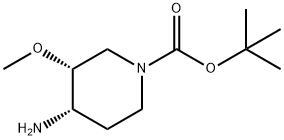 tert-butyl (3R,4S)-4-amino-3-methoxypiperidine-1-carboxylate